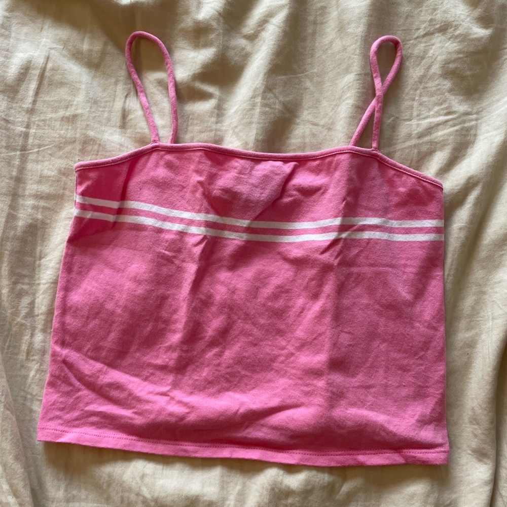 forever 21 pink crop top